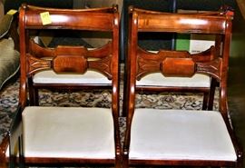 Chairs: Upholstered, Cushioned, Wood, and Metal