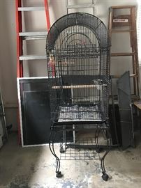 Birdcage and stand