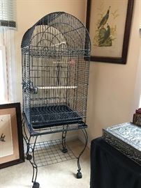 Birdcage and stand