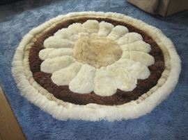 Alpaca Rug/Tapestry. Width is 5 ft.