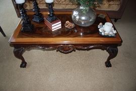 Three Stickley Tables. End table $350, coffee table $325, top needs refinishing, sofa table was custom made for $5000 now $600 or best offer!