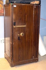 Diebold Receding Door Certified Two-Hour Safe Serial #216433, Customizable Interior 62"T x 32"W x 26"D, Combination Known