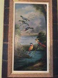 SIGNED C.WALTER OIL PAINTING 