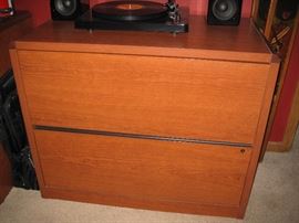 Hon file cabinet, Matching book shelf and desk 