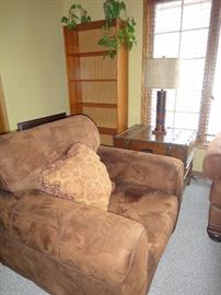 Micro Fiber Chair, matching set, along with matching love seat 