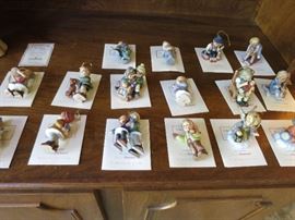 Studio Hummel Tree Ornaments 2000-2004