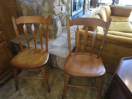 Solid Maple Chairs