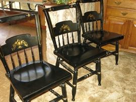 Another View of the Hitchcock Stenciled Chairs