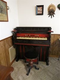 Antique Pump Organ