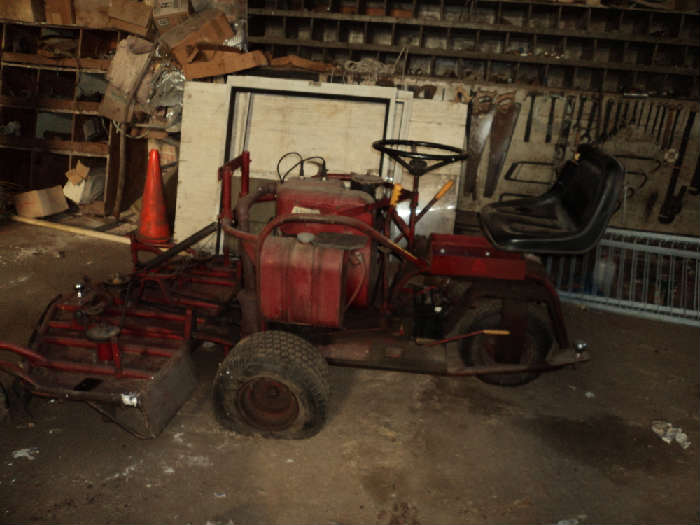 Industrial lawn mowers