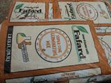Pallets of potting soil and fertilizer