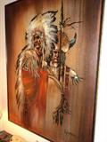 Large Wyman on canvas