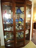 Over-sized curio cabinet