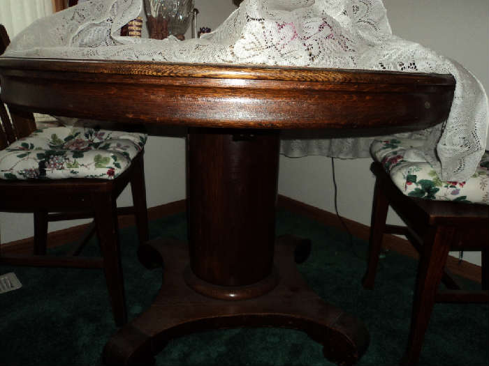 Antique Table and Chairs