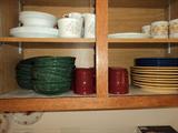 Longaberger and Corelle dish sets