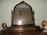 Antique Dresser Mirror with Drawer