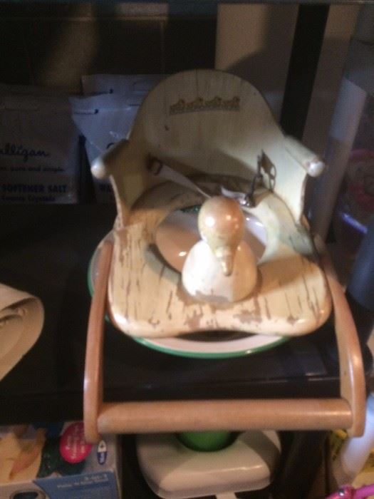 Vintage potty chair