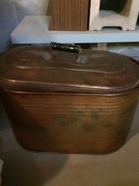 copper wash tub