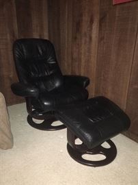 Lane Furniture chair with ottoman.