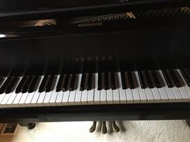 Gorgeous ebony Yamaha G2 baby grand piano for sale. Available for presale. Asking $6,000. 