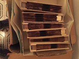 Vintage record albums & single records