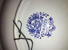 Delfts vintage Decorative Plate (sold)