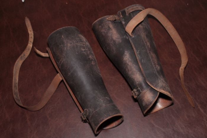 WW1 Leather Leggings