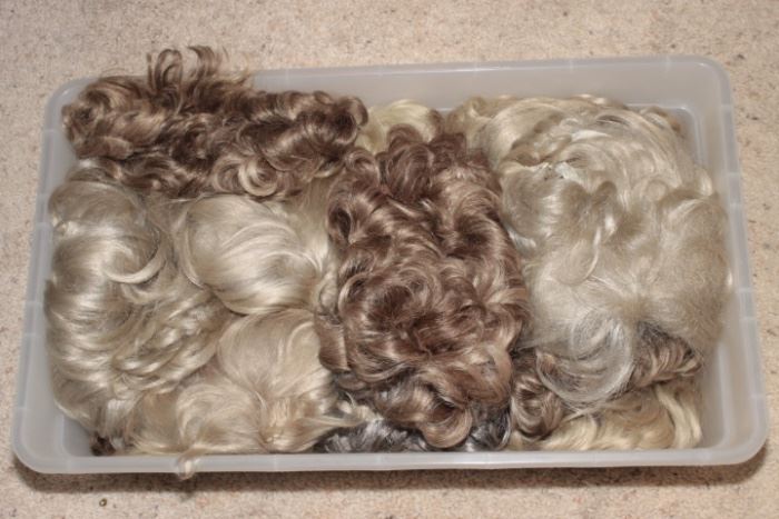 Lot's of Wigs, great for Tour de Fat and Halloween
