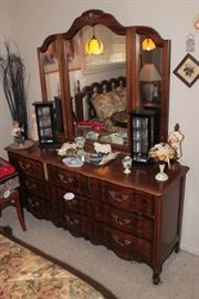 Low Long Dresser with Mirror