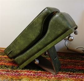 Mid century lounger/ottoman