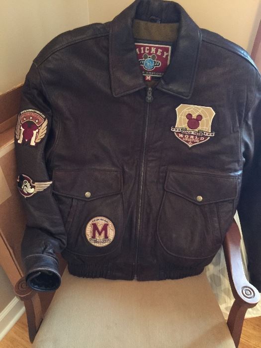 Original Mickey World Explorer Bomber Jacket - mint condition