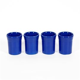 Blue Pottery Tumblers  18.00 set