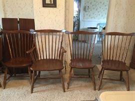 Set of 6 cherry chairs