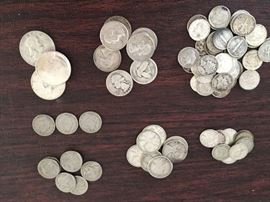 Silver coins