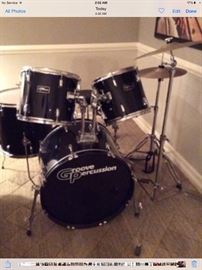Drum set added