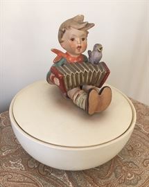 Hummel. One that I actually like. Little boy with accordian.