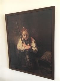 tough looking little kid