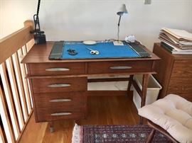 MCM Desk - Sligh Furniture Manufacturers with original hardware