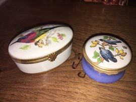 Limoges trinket boxes