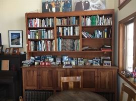 Lots of books and games