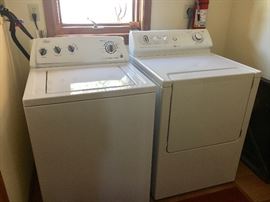 Washer and dryer