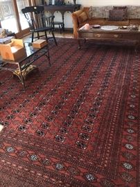Large Pakistan Punjab rug from Gregorian - we have receipts and COA