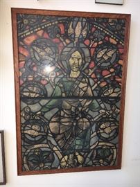 Stain glass art - not stained glass but looks like it!