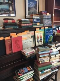 Hey - there's a piano under all those books!