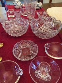 Cut glass, Steuben and more