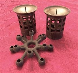 Dansk in forefront and .... some other Scandinavian maker in the back. Can't remember :(