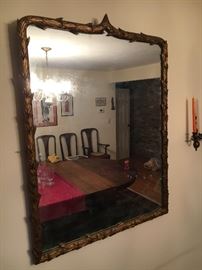 Gold gilt mirror