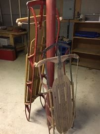 Old sleds