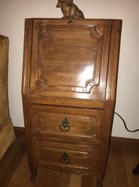 Small repro telephone desk