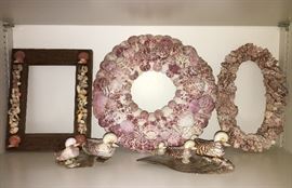 Years of collecting shells have led to some beautiful creations -- plus tons of shells!
